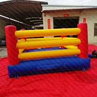 Ring de boxe gonflable de haute qualité pour location de fête foraine, arène de lutte gonflable
