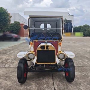 Autobús Turístico Eléctrico de 2 Plazas, Diseño Clásico Vintage Personalizado, de Lujo, para Hoteles y Resorts - Product Image 3