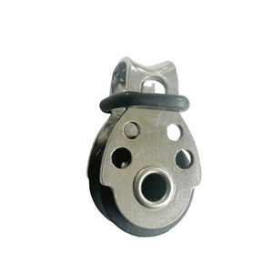 Paslanmaz Çelik 316 Denizcilik Halatı Mikro Tek Döngülü POM Kasnaklı Döner Makara 15mm Blok Arma Tekne Donanım Aksesuarları - Product Image 2