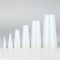Bouchon conique en caoutchouc, capuchon d'étanchéité en silicone, durable, flexible, résistant à la chaleur pour la protection des filetages de tuyaux industriels