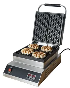 Venda quente CE Aprovação Snack Food Machine Máquina Elétrica Waffle Maker