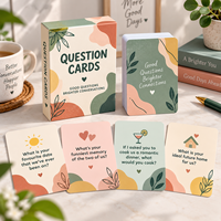 Vente en gros de jeux de cartes personnalisés en papier pour enfants, adultes et couples, pour les États-Unis, les Pays-Bas et l'Espagne, pour les jeux de société, l'entraînement, les soirées et les jeux d'alcool