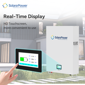 Solara Power 14.34KWh LiFePO4 Storage <b>Battery</b> 48v lifepo4 <b>battery</b> wall <b>mount</b> PowerWall 48v lithium ion <b>battery</b> for solar system - Product Image 2