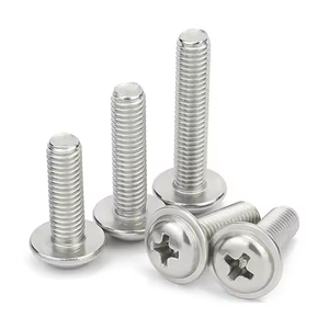 Tornillos de cabeza redonda con brida y ranura Phillips de acero inoxidable 304 DIN967 M2 M2.5 M3 M3.5 M4 M5 M6 para herramientas y ferretería - Product Image 5