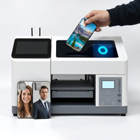 Impresora UV de sobremesa mini A5 para carcasas de teléfono de TPU, máquina de impresión con IA para negocios en casa, fabricante de impresoras de cama plana Reeleyin