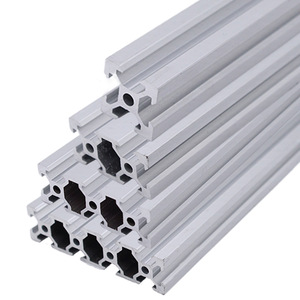 Aluminum Profile 2020V 2040V 2060V 2080V 4080U V-Groove Slide Rail For 3D Printer Industrial Use - Product Image 1
