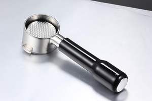 Portafiltro de 51mm para <span class=keywords><strong>Delonghi</strong></span> Portafiltro sin fondo de 51mm 2 orejas, piezas de repuesto de acero inoxidable para MANGO <span class=keywords><strong>Delonghi</strong></span> - Product Image 4