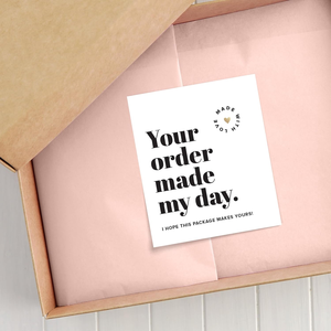 <span class=keywords><strong>Poster</strong></span> di Ringraziamento Personalizzato in Carta Offset e Carta Kraft per Piccole Imprese - Supporto per Aziende Locali - Product Image 5