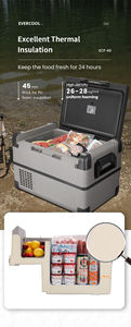 EVERCOOL camping réfrigérateur portable pour voiture 12v/24v réfrigérateur utilisé compresseur de réfrigérateur - Product Image 4