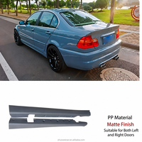 Kit carrosserie M-Tech pour BMW Série 3 E46 4 portes 98-06 – Pare-chocs avant et arrière, jupes latérales – Non peint – Pièces de rechange OEM et pièces de rechange de type OEM