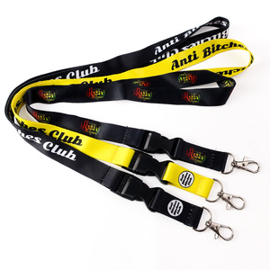 Thăng hoa dây buộc với logo tùy chỉnh satin Nylon Polyester điện thoại giáo viên dây buộc - Product Image 2