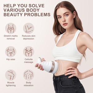 3 <strong>Heads</strong> Fat Burning Device Electric Anti Cellulite Hand Held Cellulite Massage Massage Body <strong>Sculpting</strong> Massager Machine - Product Image 2