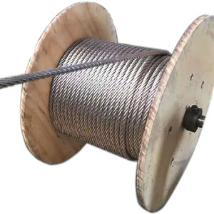SS304 Ss316 Inox 케이블 3mm 6mm 8mm 12mm 18mm 스틸 로프 DIN/RR-W-401 스틸 케이블 로프 6x12 + 7FC 스테인레스 스틸 와이어 로프 - Product Image 1