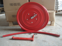 Tuyau d'incendie XF de haute qualité avec dévidoir télescopique mural en PVC/Acier/Laiton/Caoutchouc, type manuel/automatique, rouge laiton
