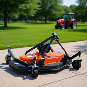 Segadora de acabado de 3 puntos para remolcar, de 60 pulgadas, para tractores compactos de 20-40 HP, con sistema hidráulico de trituración. - Product Image 2