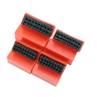 Leathercraft Metal Letter and Number Stamps Punch Set Tool,Alphabet & Numbers Imprinted Metal Leather Punching,Leather LOGO Seal