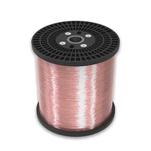 Factory Price CCA wire CCAM 35% Pure Copper Clad Aluminum Winding Wire 28awg 0.8mm Wire Electronic Cable