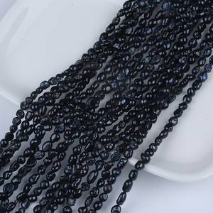 ไข่มุกน้ำจืดแท้ทรงบาร็อค ขนาด 4-5 มม. รูด้านข้าง สีขาว แสงสองด้าน สำหรับทำสร้อยคอ สร้อยข้อมือ ขายส่ง - Product Image 5