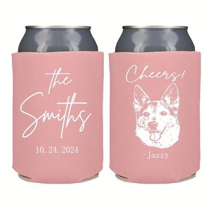 OEM Wedding Can Coolers - Digital Printed Stubby Holders for Party Favors and Decor - Product Image 3