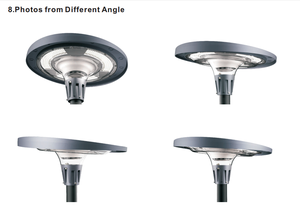 ไฟใช้พลังงานแสงอาทิตย์1000วัตต์รุ่น Explorer Warrior,ไฟสำหรับใช้ในสวนไฟลิเธียมเหล็กฟอสเฟตโคมไฟถนนพลังงานแสงอาทิตย์โคมไฟหลากสีมีเพลงไวไฟ - Product Image 4