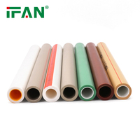 IFANPLUS Fabrication PPR Pipe Allemagne Standard Plomberie Tuyau D'eau 20-125mm PPR Tuyau D'eau