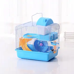 Üretici yeni tasarım özel katlanır Hamster kafesi küçük hayvan için Pet House Hamster