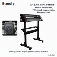 Presse à chaud KI-720A, traceur de découpe de vinyle 720 mm (28 pouces) 630 mm, compatible Signmaster ARTCUT Flexi CorelDraw pour autocollants, décalcomanies, HTV