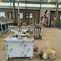 Machine à pain Shawarma innovante à chauffage électrique Machine à presser la pâte Chapati pour une production à haut volume
