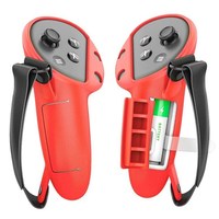 1 paire de poignées de manette en silicone pour Meta Quest 3, accessoires VR