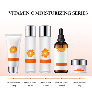 6 Pieces <b>Vitamin</b> <b>C</b> Facial Skin Care Set Wholesale Private Label <b>Brightening</b> Moisturizing Face Cream Nourish Beauty Skin Care - Product Image 2