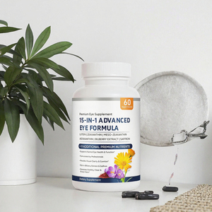 Formule Premium 15-en-1 Avancée pour les Soins des Yeux avec Lutéine – Soutien Quotidien de la Vision – Vitamines Oculaires pour une Clarté et une Acuité Optimales – Capsules pour Adultes - Product Image 2