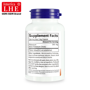 Complément de citrate de potassium Shecome de haute qualité pour hommes et femmes, équilibre électrolytique et pH normal, contraction musculaire optimale - Product Image 2