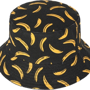 Unisex Casual Cute Print Bucket <b>Hat</b> <b>Summer</b> Travel Fishing & Cycling for Women Men Teens - Product Image 1