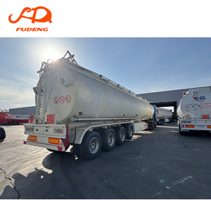 Semirremolque Multicompartimento de 4 Ejes FUDENG <span class=keywords><strong>Group</strong></span> 54000L de Acero al Carbono para Transporte de Gasolina y Diésel - Product Image 3