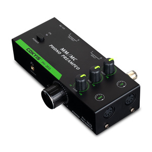 Preamplificador de Vinilo para <span class=keywords><strong>Tocadiscos</strong></span>, Compatible con Cartuchos MM y MC, Ajuste de Triple Frecuencia, Entrada y <span class=keywords><strong>Salida</strong></span> XLR de Cinco Pines, Amplificador - Product Image 2