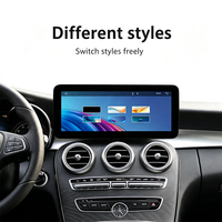 Reproductor Multimedia con GPS para Mercedes-Benz C GLC W205 NTG5.0 10.25/12.3, Android 13, 8 Núcleos, 8+128GB, CarPlay Inalámbrico, Android Auto