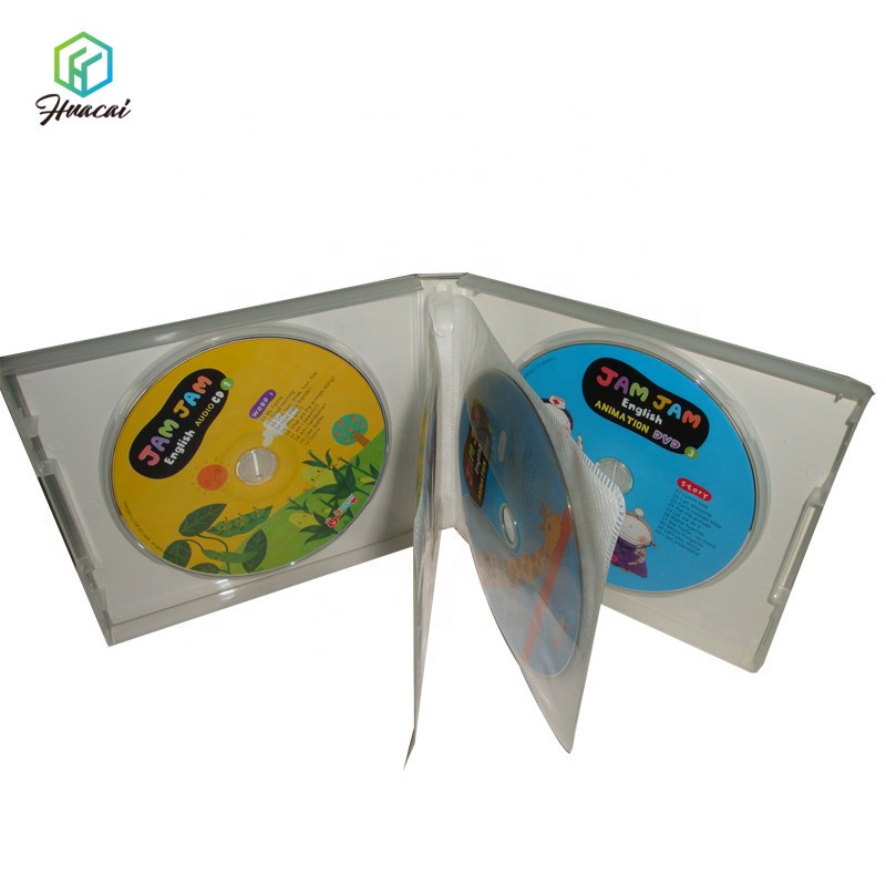 Футляр для хранения компакт-дисков и DVD с манжетами