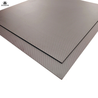 Feuille de fibre de carbone CNC de taille personnalisée, fabriquée en usine OEM, 3K brillant, légère, qualité industrielle, provenant de l'usine source