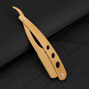 Dao cạo râu thẳng gấp bằng thép không gỉ, màu sắc tùy chỉnh, bán buôn sản xuất - Product Image 6
