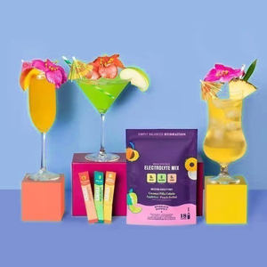 Supplément de soins de santé en poudre d'hydratation d'électrolyte réhydratant et remplaçant les électrolytes perdus avec du magnésium et du potassium - Product Image 2