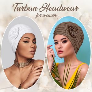 Lot de 4 bonnets chimio rayés pour femmes, turbans doux, foulards anti-<span class=keywords><strong>cancer</strong></span>, bonnets élastiques, bandeaux pour <span class=keywords><strong>cheveux</strong></span>, toutes saisons - Product Image 5