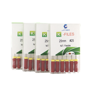 Limas endodónticas de acero NiTi tipo K, instrumentos endodónticos básicos para conductos radiculares - Product Image 5