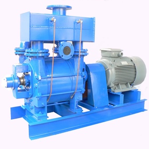 Pompe à vide mécanique 2BE sans huile avec booster pour l'industrie pétrochimique, pompe à vide 2BE, pompe à vide à palettes rotatives de laboratoire, CNC - Product Image 4
