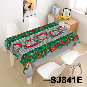 Mantel para Fiestas, Mantel Cuadrado Económico y Mantel de PVC Resistente para Cenas y Celebraciones - Product Image 5