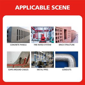 LaSeal Professional Supplier Intumescent <strong>Acoustic</strong> Acrylic Mastic Caulk Firestop <strong>Sealant</strong> Paintable Fire Rated Acrylic <strong>Sealant</strong> - Product Image 5