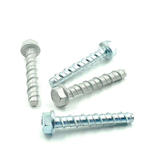 Boulons d'expansion autoperceurs à bride en béton galvanisé pour <span class=keywords><strong>fixation</strong></span> robuste des murs en ciment. - Product Image 4