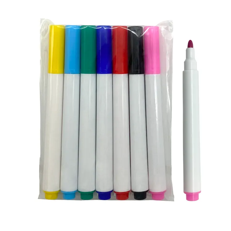 promotion eco friendly cheap dry erase white board pen no magnet oem colorful erasable whiteboard marker