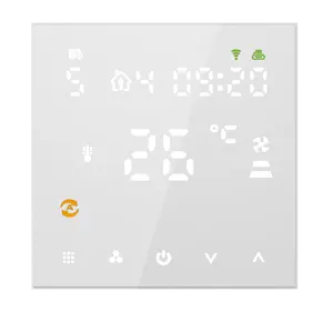 HY607AC Modbus Programmable air conditioning room thermostat programmable wifi smart remote control