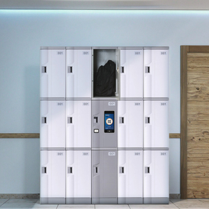 Factory Direct Sale ABS Plastic Locker with Key <b>Lock</b> Gym Wardrobe Cabinet 14 Compartments Waterproof Storage - Product Image 4