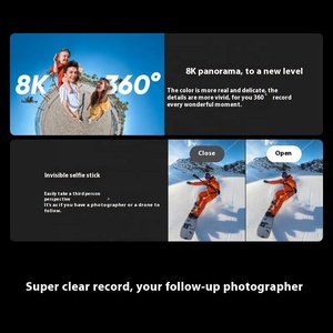 Insta360 X5 New 8K HD Chống Rung Không Thấm Nước Cầm Tay Hành Động Máy Ảnh Cho Live Streaming Toàn Cảnh Chuyển Động X5 Mô Hình Kỹ Thuật Số Vlogging - Product Image 3